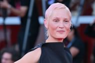 Vicky Krieps at Father Mother Sister Brother" Red Carpet (Image via Getty)